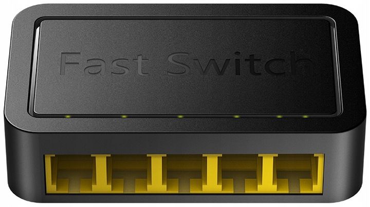 Switch 5 portów Cudy FS105D 100Mb/s Fast desktop zdjęcie 1
