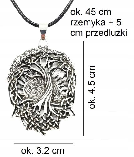 Amulet Drzewo Życia Tree of Life Nordic Yggdrasil na Arena.pl