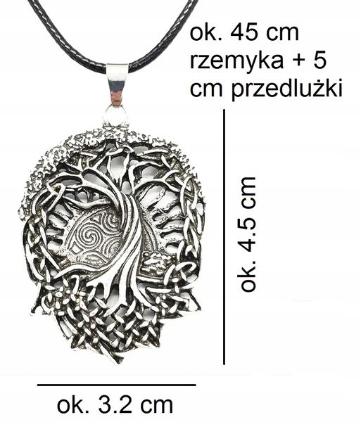 Amulet Drzewo Życia Tree of Life Nordic Yggdrasil zdjęcie 14