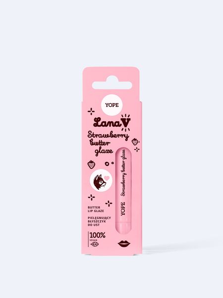 Yope Strawberry Butter Lip Glaze Błyszczyk do ust 8ml zdjęcie 1