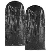 2x Pokrowiec na Ubrania Odzież Garnitur Koszulę Płaszcz Sukienkę Ochronny