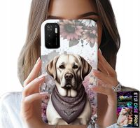 ETUI DO XIAOMI POCO M3 PRO 5G - PIESEK PIESKI HUSKY PSIE WZORY + SZKŁO
