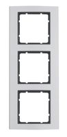 Berker B.3 Ramka potrójna 3-krotna aluminium/antracyt 10133004
