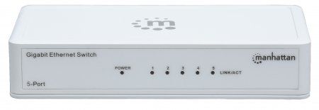 PRZEŁĄCZNIK INTELLINET GIGABIT ETHERNET 5-PORTOWY 560696 na Arena.pl