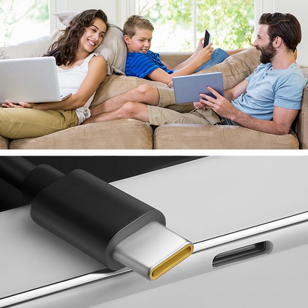 Qoltec Ładowarka GaN POWER PRO 1xUSB-C 90W 5-20V 3-4.5A Czarna zdjęcie 2