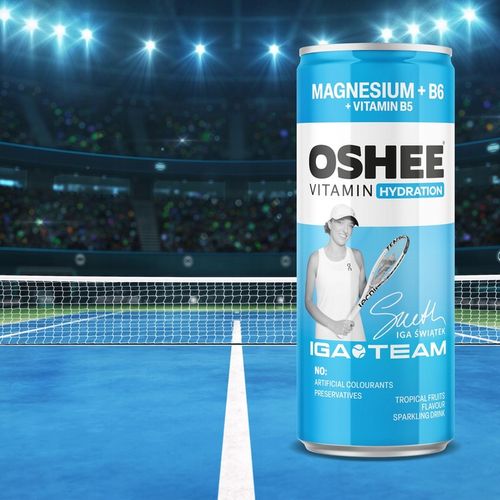 24x OSHEE Vitamin Hydration Magnez Napój gazowany owoce tropikalne 250 ml na Arena.pl
