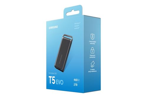 Dysk zewnętrzny SSD Samsung T5 EVO 2TB MU-PH2T0S/EU na Arena.pl