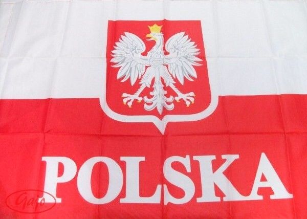 flaga polski 115x70cm zdjęcie 1