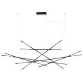 Efektowna lampa wisząca BELL LE42731 Luces Exclusivas LED do sypialni czarna