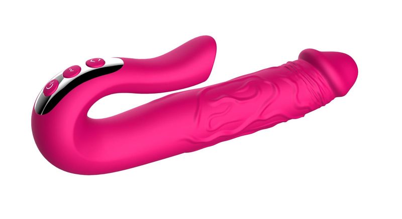 Realistic Tongue Stimulating Dildo Vibrator zdjęcie 5