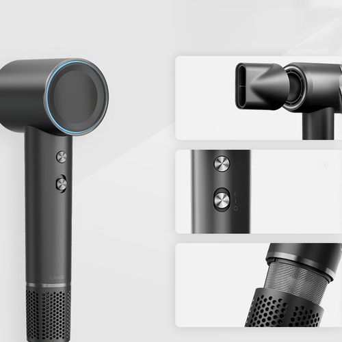 Suszarka do włosów z jonizacją i kontrolą temperatury H100 - szara na Arena.pl