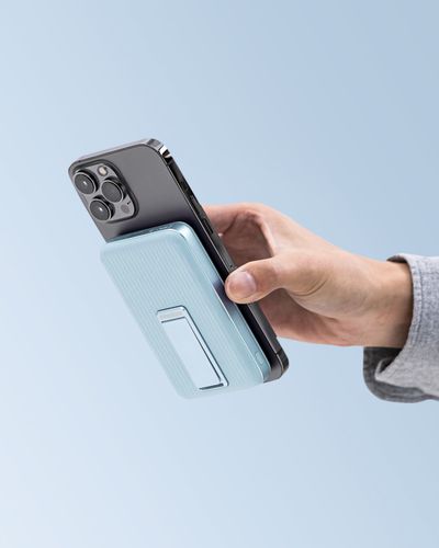 Powerbank Indukcyjny INNOSTYLE 10000mAh MagSafe Niebieski z Stojakiem na Arena.pl