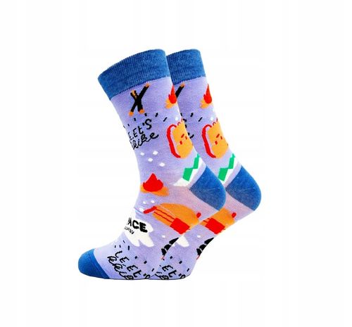 10 Par Skarpety Męskie Śmieszne Bawełna Wysokie Skarpetki 43-46 BAWEŁNIANE na Arena.pl
