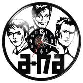 Zegar ścienny z płyty winylowej A-ha 1642.14