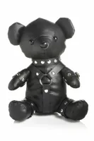 xr brands gimp bear black - figurka dekoracyjna z ekoskory