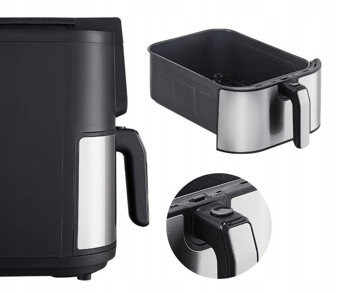 Frytkownica Beztłuszczowa Air Fryer 8L Frytownica BYRGEN Duża Misa XXL zdjęcie 3