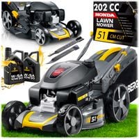 Kosiarka spalinowa Humberg z napędem 51 cm 70 l Honda 202cc 5,7KM + olej