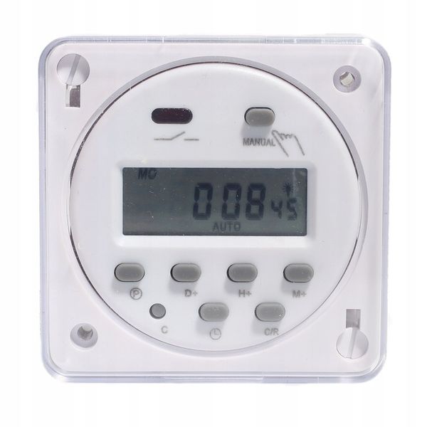 PROGRAMATOR WŁĄCZNIK CZASOWY TIMER Tygodniowy programowalny 12V wodoodporną zdjęcie 7