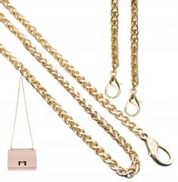 Pasek Do Torby Złoty Torebki Łańcuch Długi Metal