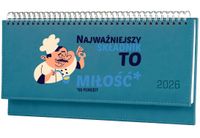 TERMINARZ KUCHARZA personalizowany 2026 tygodniowy kalendarz biurkowy