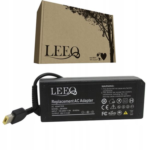Ładowarka 90W do LENOVO 20V 4,5A Slim Tip zdjęcie 1