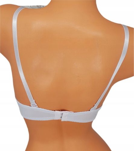 Biustonosz push up powiększający stanik koronkowy zbierający 36/ 80B kolory na Arena.pl