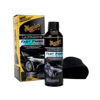 Meguiars Ultimate fast Finish - zestaw powłoka polimerowa + mikrofibra