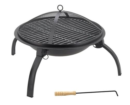 Kominek z grillem VESUV z pokrywą na Arena.pl