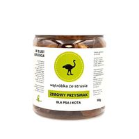 Liofilizowana wątróbka strusia 110g dla psa i kota alergia pokarmowa