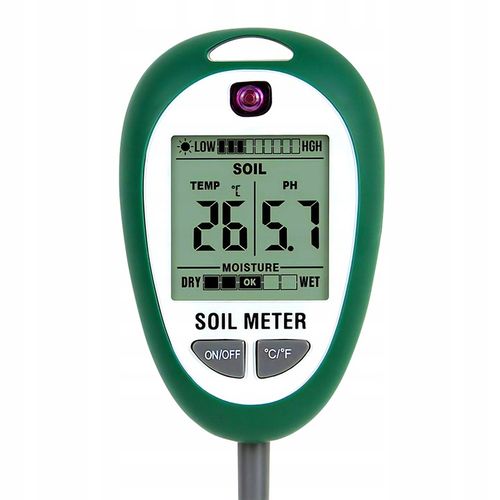 KWASOMIERZ GLEBY Tester podłoża Ph ziemi 4w1 MIERNIK GLEBOWY na Arena.pl