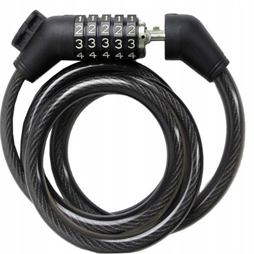 BLOKADA do ROWERU NA SZYFR KOD ZAPIĘCIE na ROWER zabezpieczenie kłódka na Arena.pl