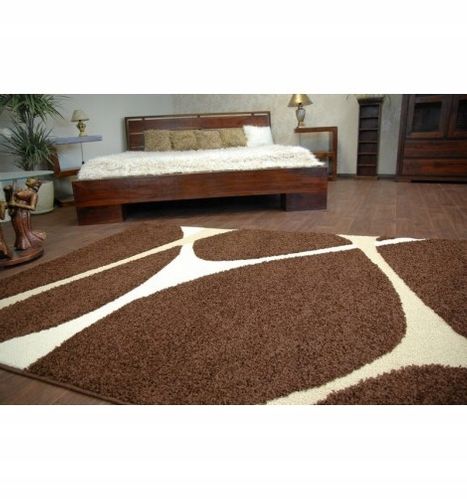 Dywan STRUCTURAL PASCAL ciemny brąz 240x330 cm na Arena.pl