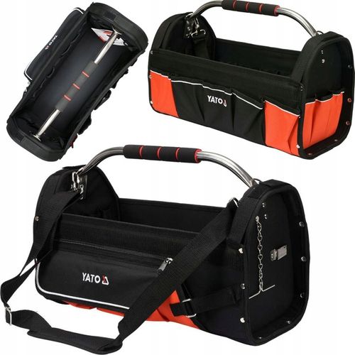 YATO TORBA NARZĘDZIOWA POJEMNIK OTWARTY 11 KIESZENI TECZKA 22" na Arena.pl