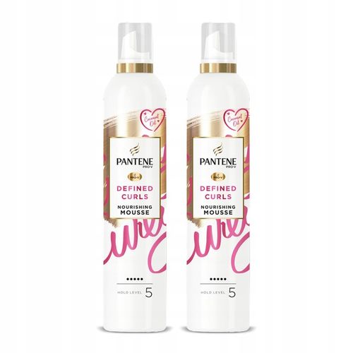 Zestaw Pantene Pro-V Defined Curls pianka do włosów kręconych 200ml x2 na Arena.pl