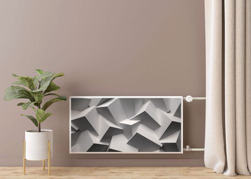 Mata MAGNETYCZNA Na Grzejnik Abstrakcyjna Ściana Efekt 3D 110cm x 60cm na Arena.pl