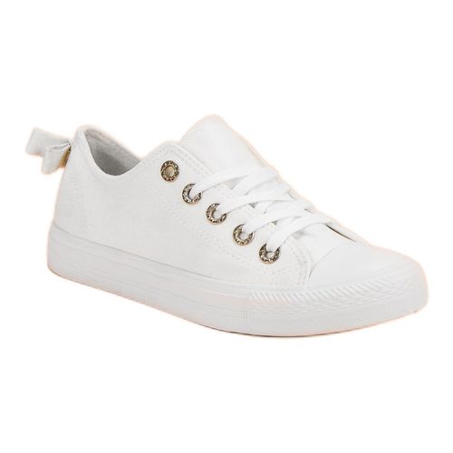 Białe Niskie Trampki r.38 na Arena.pl