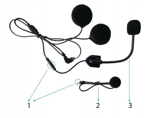 INTERKOM MOTOCYKLOWY BLUETOOTH MAXTO MX1 | BLUETOOTH|POLSKI LEKTOR na Arena.pl