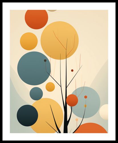 Plakat 40x50cm Harmonia Jesiennych Kolorów na Arena.pl