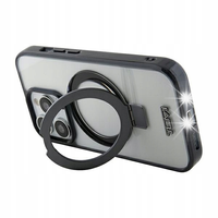 ETUI DO IPHONE 15 PRO TUMIPHONE 15LSSFC HARDCASE TRANSPARENT RING STAND