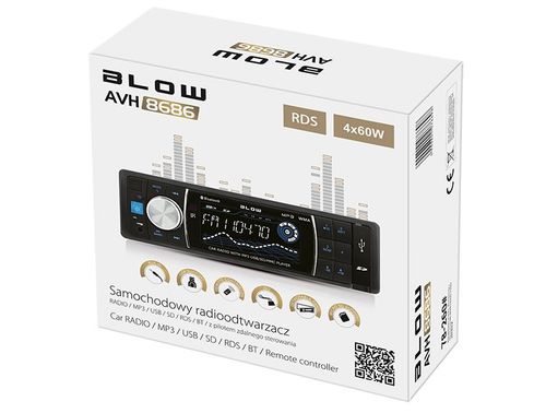 Radio samochodowe Blow AVH-8686 SD Pilot Bluetooth na Arena.pl