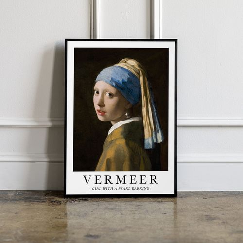 Plakat plakaty Vermeer Dziewczyna z perłą 29,7x42 cm A3 na Arena.pl
