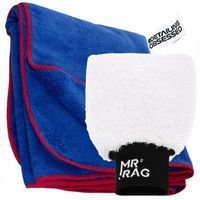 RĘKAWICA DO MYCIA SAMOCHODU + RĘCZNIK DO OSUSZANIA