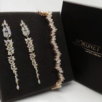 Komplet ślubny SPOSA gold + MADELENE gold