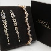 Komplet ślubny SPOSA gold + MADELENE gold