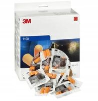 3M 1100 stopery przeciwhałasowe zatyczki 100 par