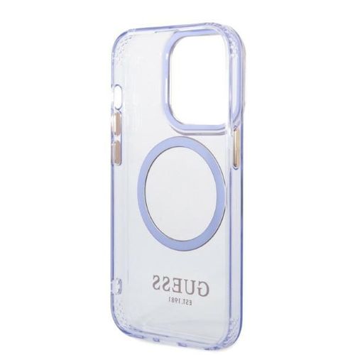 Etui Guess do iPhone 14 Pro, Fioletowy, MagSafe na Arena.pl