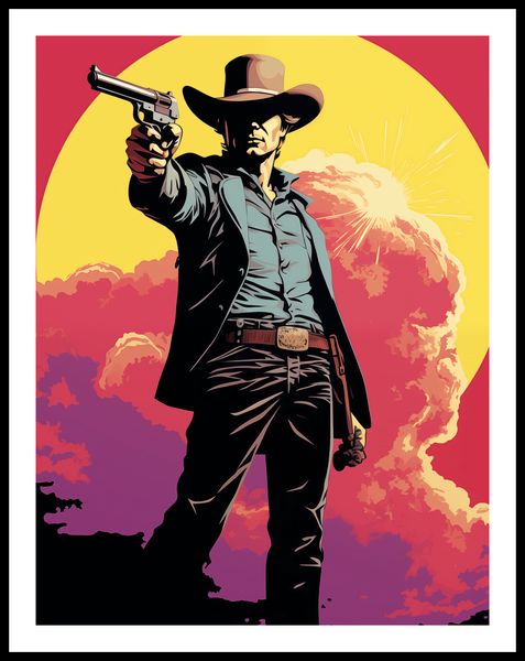 Plakat 50x65cm Strzelec z Epoki zdjęcie 3