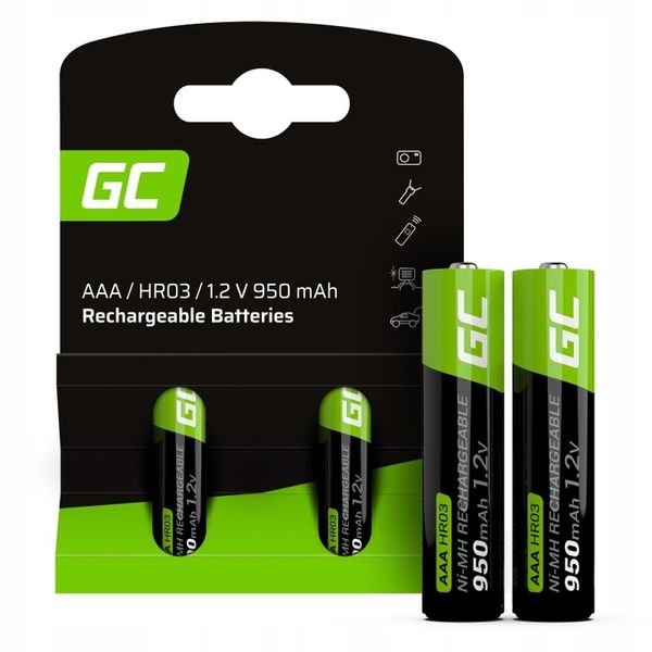 ŁADOWARKA BATERII AA AAA + 4x AKUMULATORKI R6 AA + 6x GC AAA R3 950mAh zdjęcie 5
