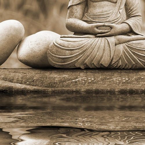 Deco Panel, Budda nad wodą 4 90x60 na Arena.pl