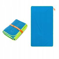 Ręcznik z mikrofibry szybkoschnący 80x150 cm NIEBIESKI Challenge